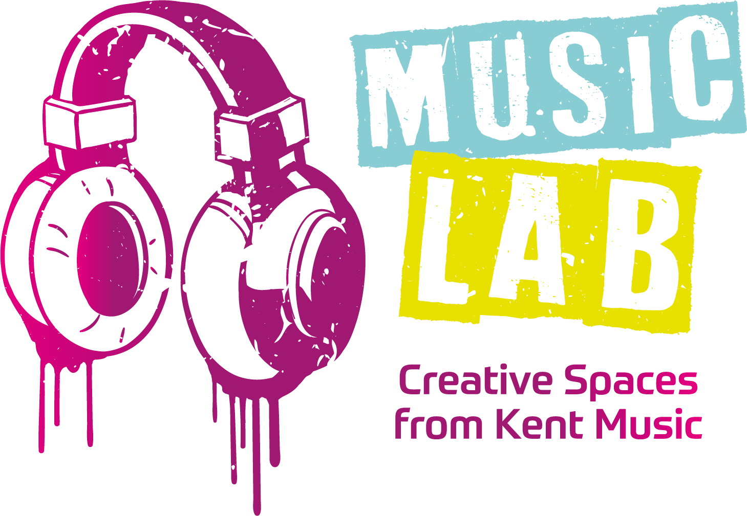 Kent Music Lab Logo with Strapline Colour RGB