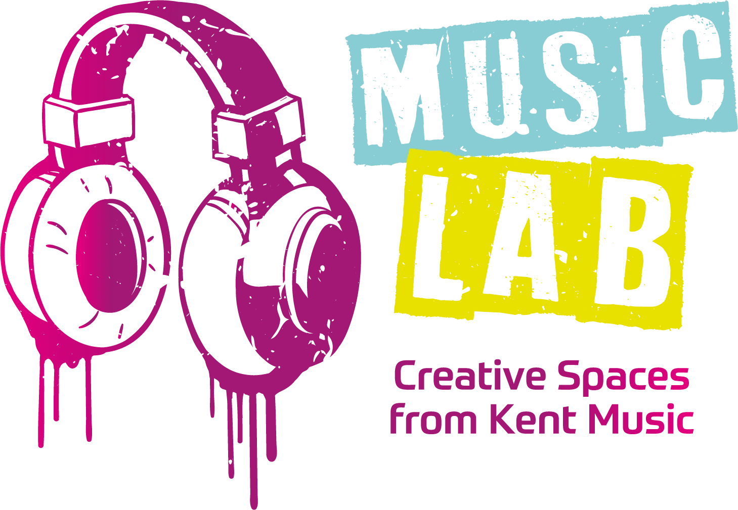 Kent Music Lab Logo with Strapline Colour RGB