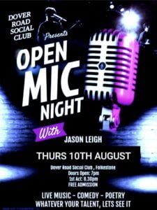 Open Mic Night at Dover Road Social Club