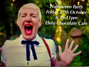 Halloween party at Eleto with Dolly Doowop