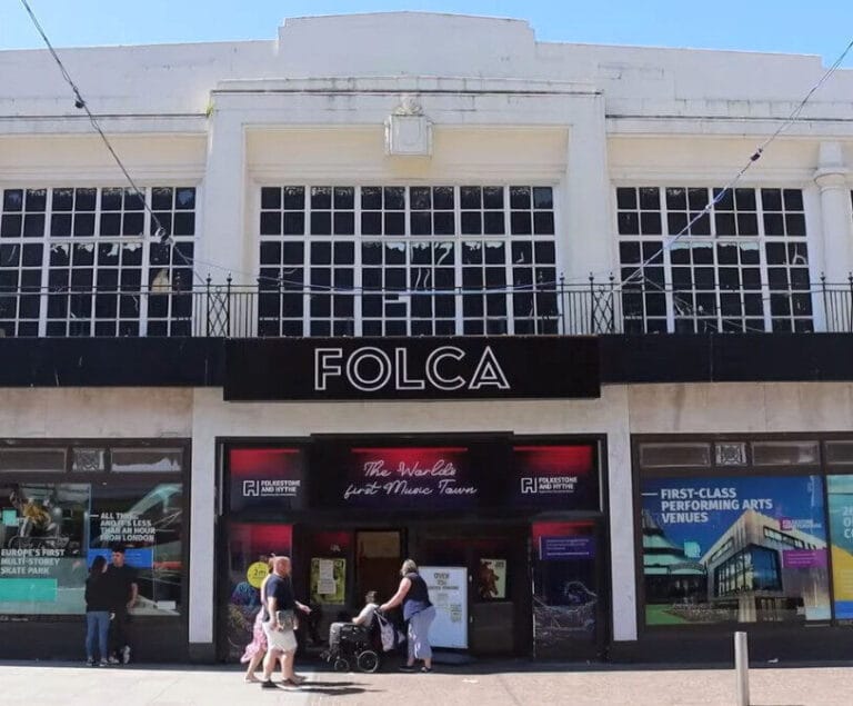 FOLCA Building Folkestone Music Town 768x635