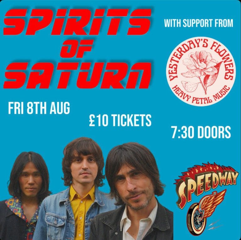 Spirits of Saturn Yesterdays Flowers poster 768x766