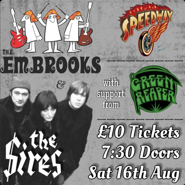 The Sires The Embrooks Green Reaper poster 768x767