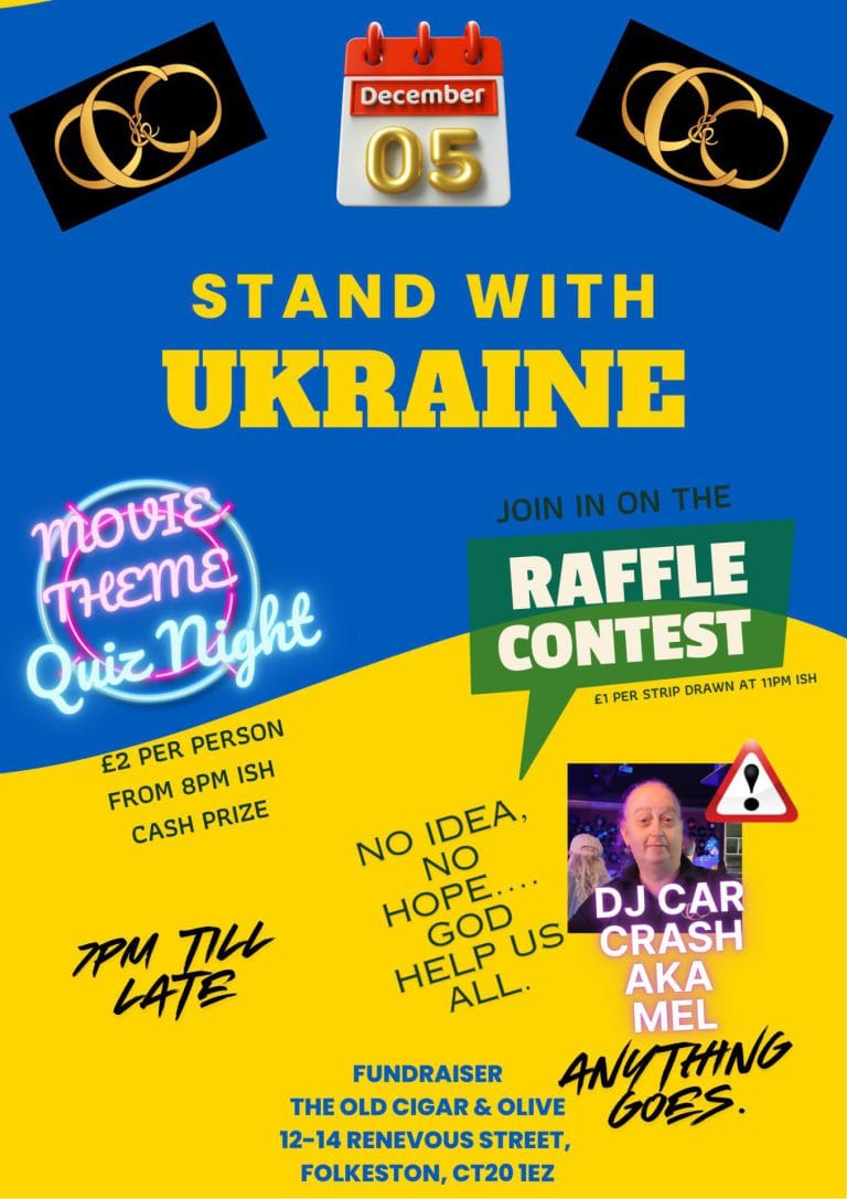 Stand With Ukraine Poster 768x1087