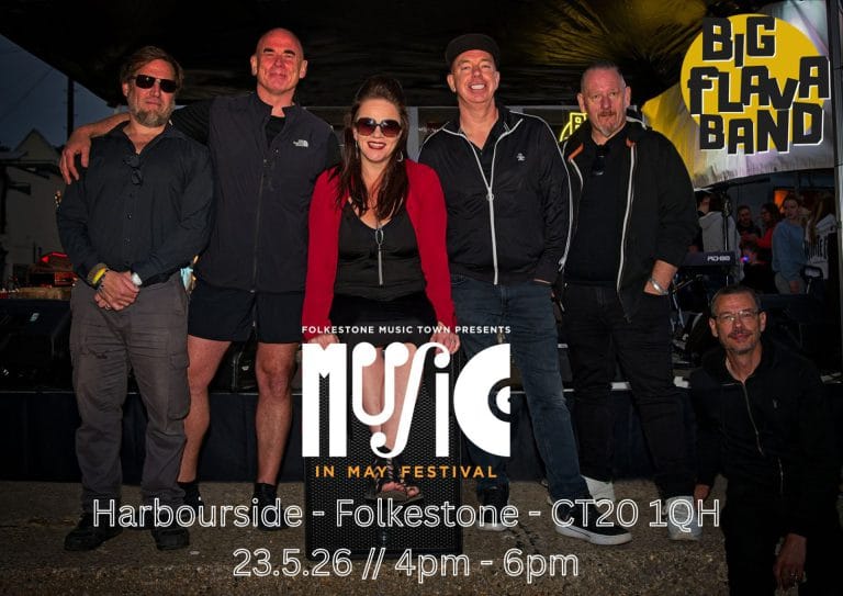 Big Flava Band Music in May Festival 2026 Folkestone Harbour 768x543