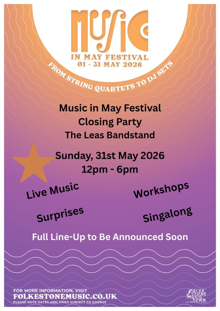 Closing Party 2026 Temp Poster Folkestone 768x1086