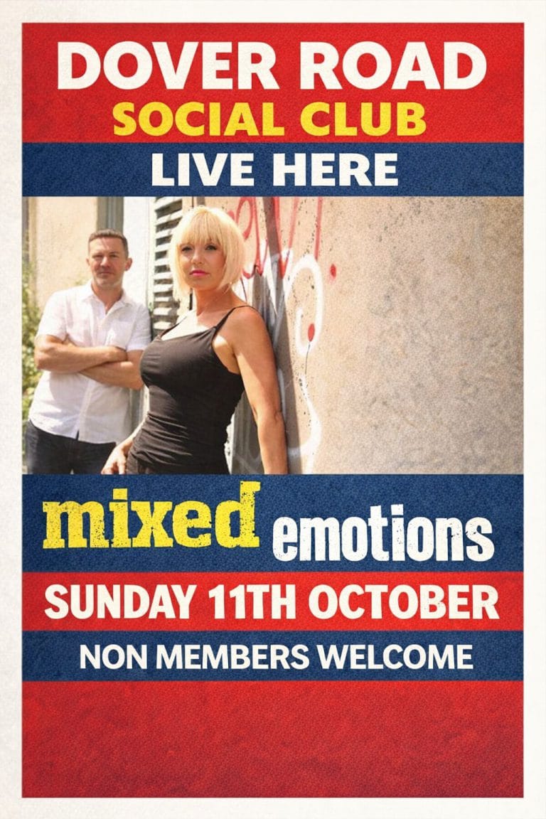MIXED EMOTIONS folkestone music town dover road social club 768x1152