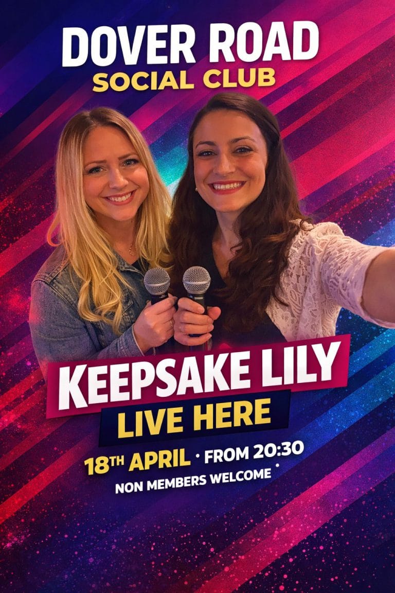 keepsake lily folkestone music town dover road social club 768x1152