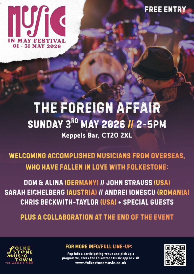 Foreign Affair Keppels Bar Folkestone Music Town 768x1086