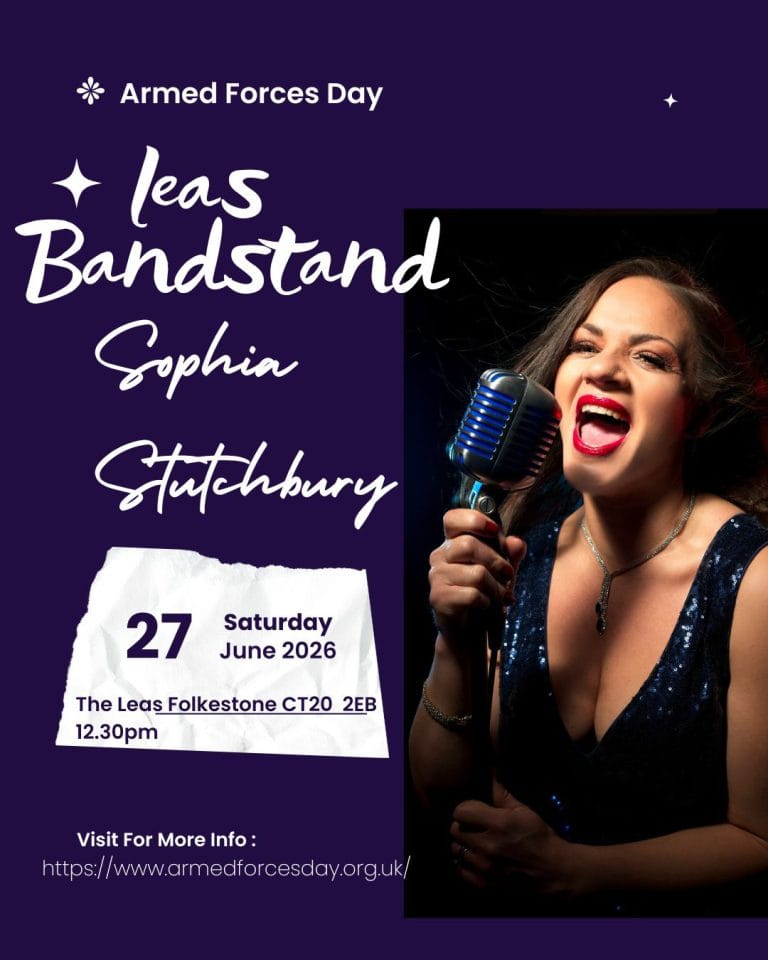 Sophia Stutchbury Armed Forces Day Leas Bandstand 27.6.26 768x960