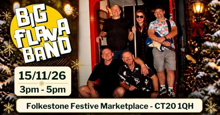 Big Flava Band Festive Marketplace Folkestone Harbour 15.11.26 768x403